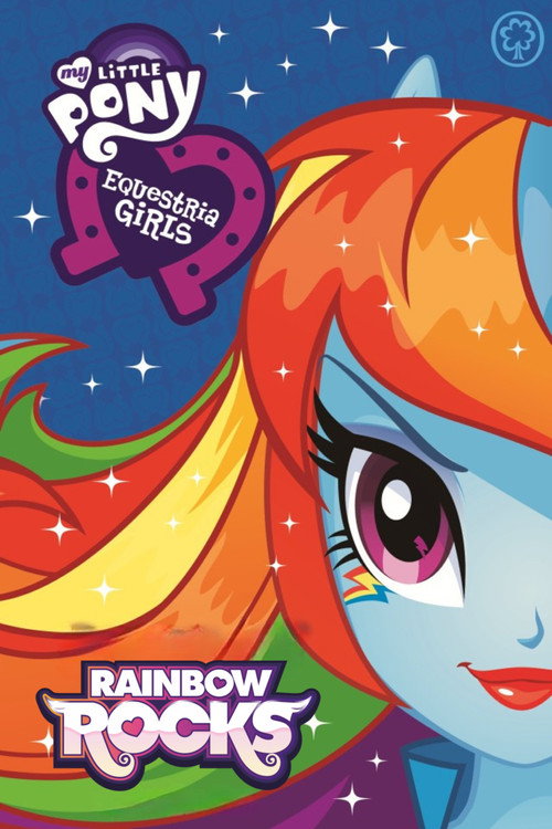 Series poster for My Little Pony: Equestria Girls – Rainbow Rocks Shorts (2014)