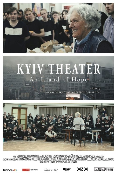 Movie poster for Kyiv Theater, An Island of Hope (2024)