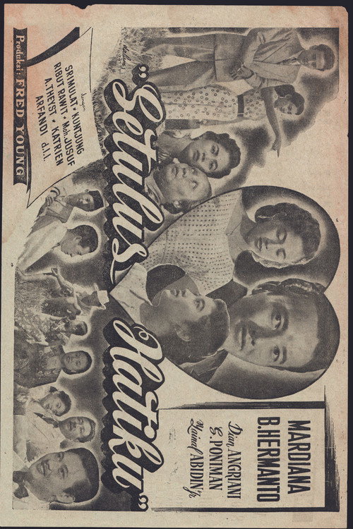 Movie poster for Setulus Hatiku (1955)