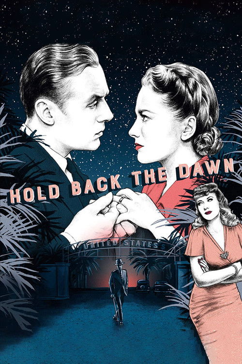 Movie poster for Hold Back the Dawn (1941)