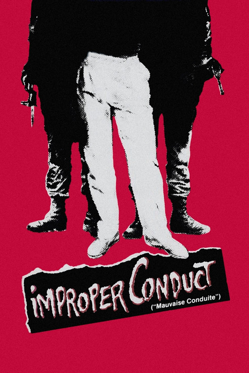 Movie poster for Improper Conduct (1984)