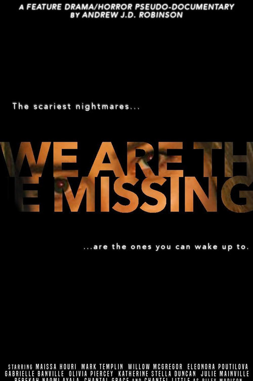 Movie poster for We Are The Missing (2020)