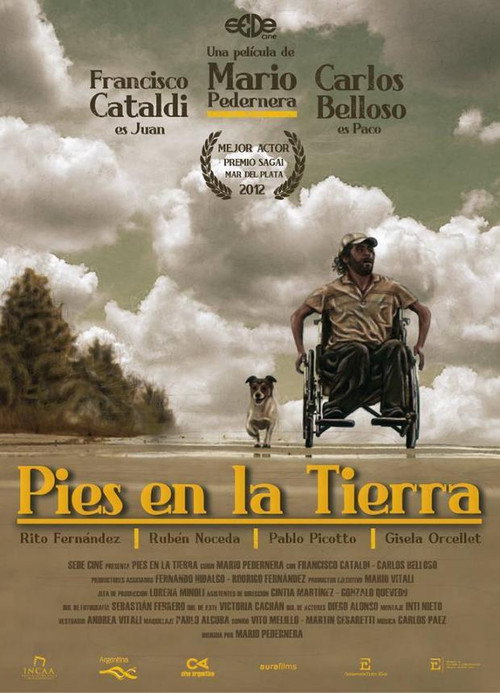 Movie poster for Pies en la tierra (2013)