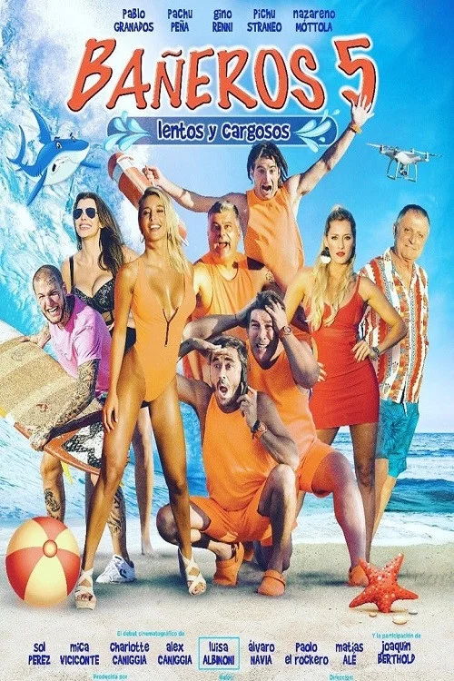 Movie poster for Bañeros 5: Lentos y cargosos (2018)