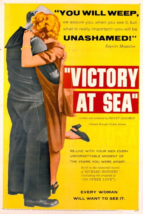 Movie poster for Victory at Sea (1954)