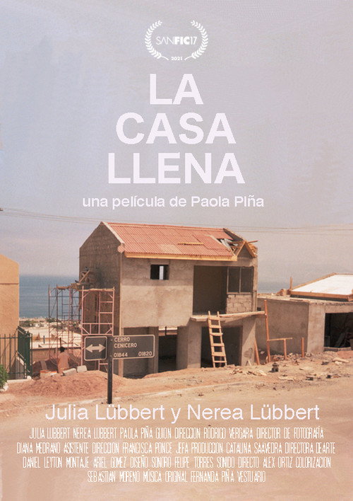 Movie poster for LA CASA LLENA (2021)