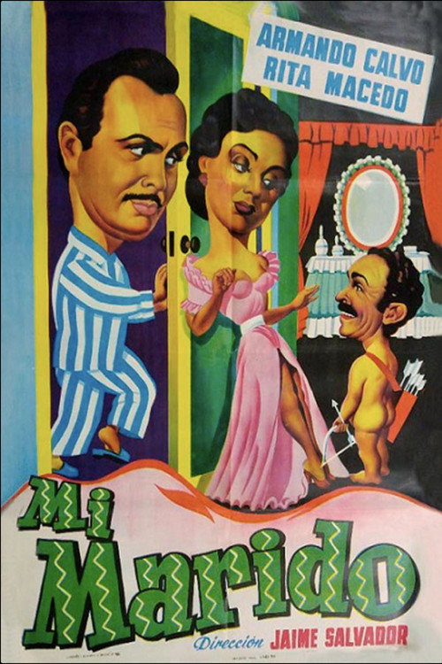Movie poster for Mi marido (1951)