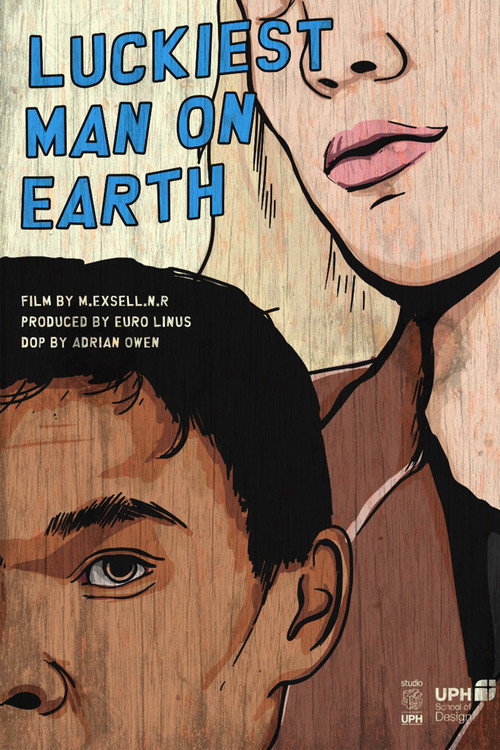 Movie poster for The Luckiest Man on Earth (2021)