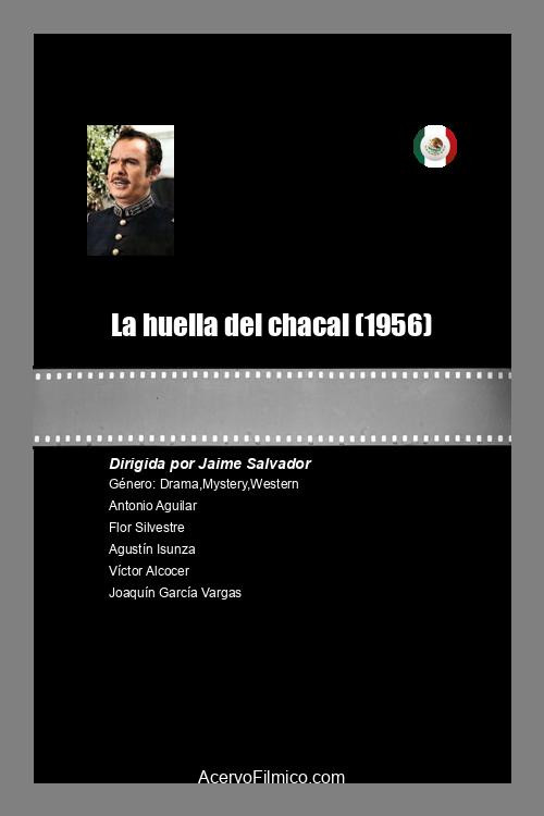 Movie poster for La huella del chacal (1956)