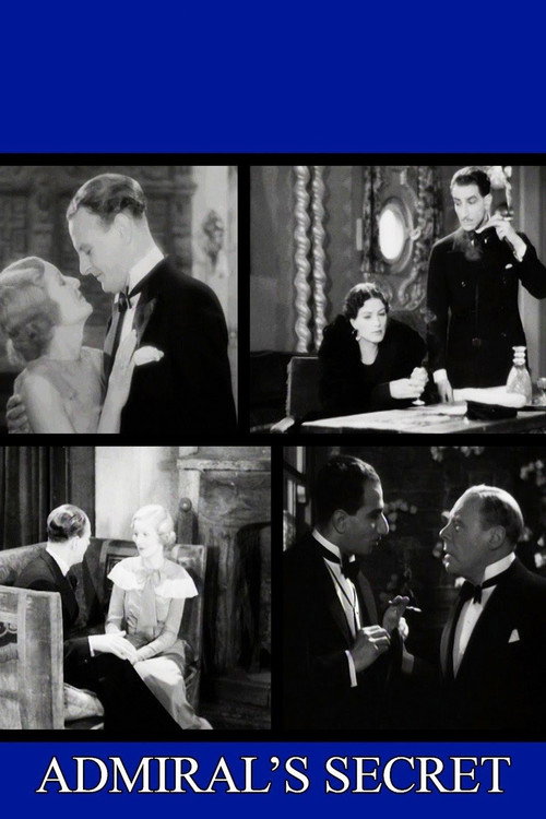 Movie poster for The Admiral's Secret (1934)