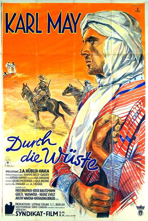 Movie poster for Across the Desert (1936)