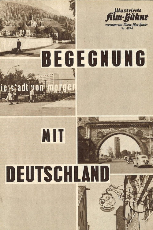 Movie poster for Begegnung mit Deutschland (1959)