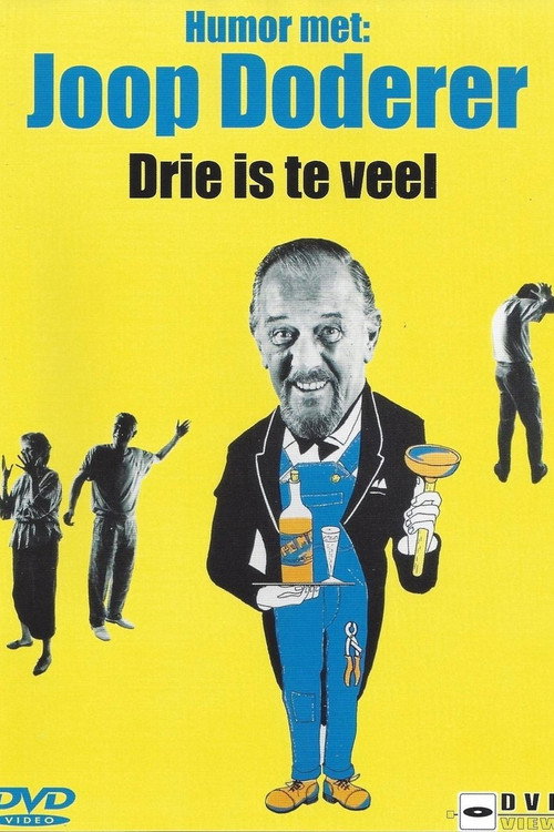 Movie poster for Drie is te veel (1988)