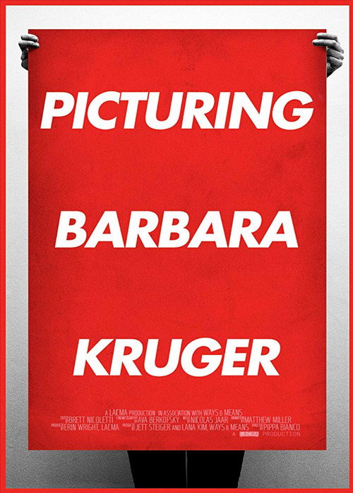 Movie poster for Picturing Barbara Kruger (2015)