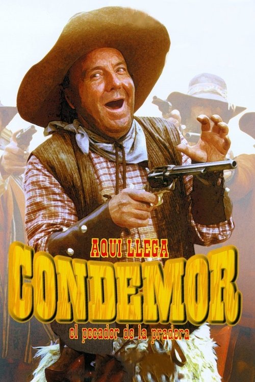 Movie poster for Aquí llega Condemor, el pecador de la pradera (1996)