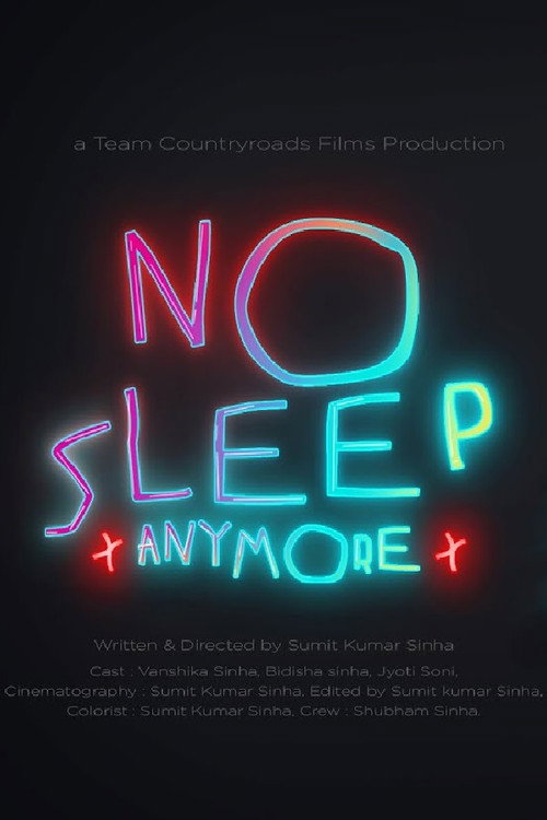 Movie poster for No Sleep Anymore (2021)