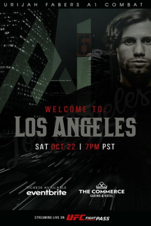 Movie poster for Urijah Faber’s A1 Combat 6 (2022)