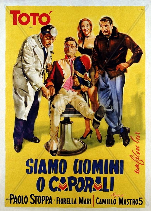 Movie poster for Are We Men or Corporals? (1955)