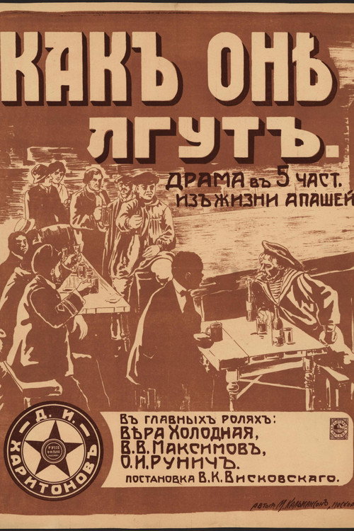 Movie poster for How They Lie (1917)