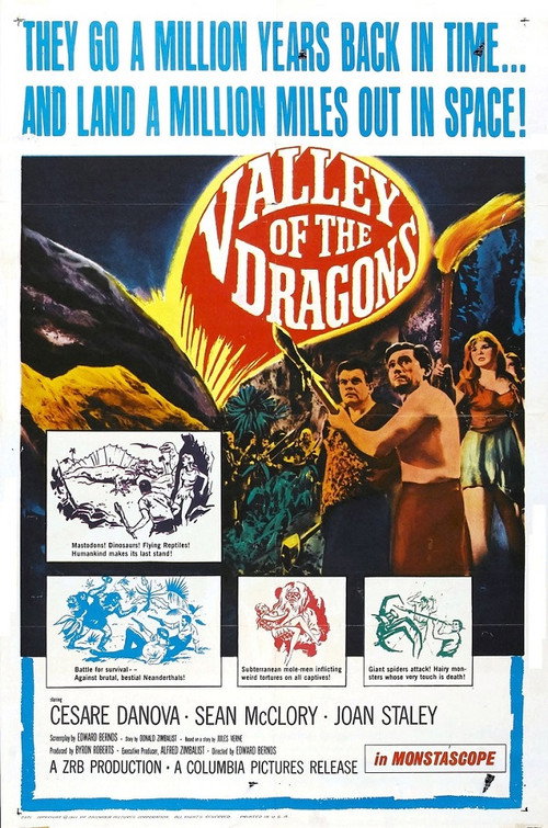 Movie poster for Valley of the Dragons (1961)