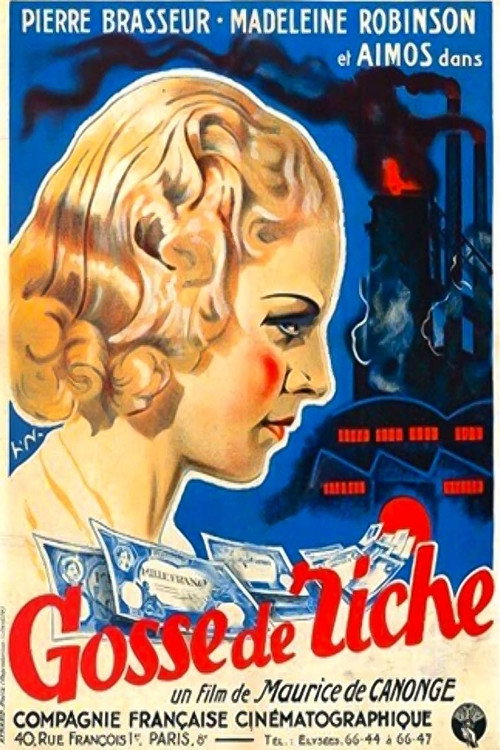 Movie poster for Gosse de riche (1938)