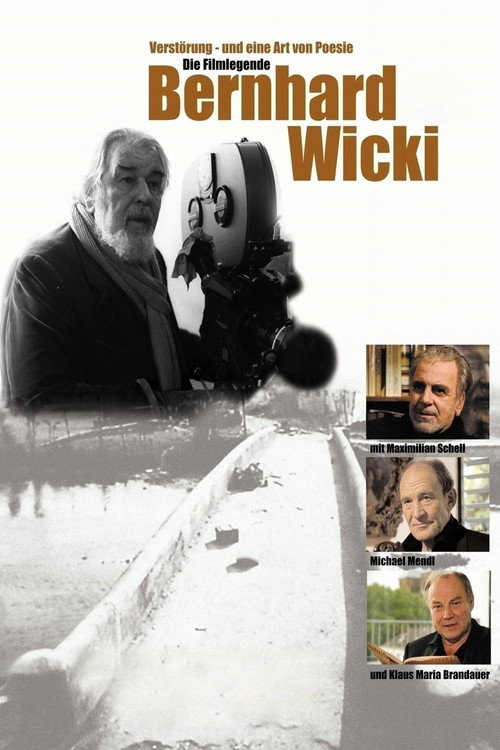 Movie poster for Verstörung - und eine Art von Poesie. Die Filmlegende Bernhard Wicki (2007)