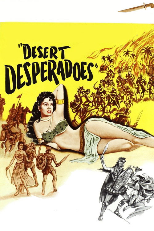 Movie poster for Desert Desperadoes (1959)