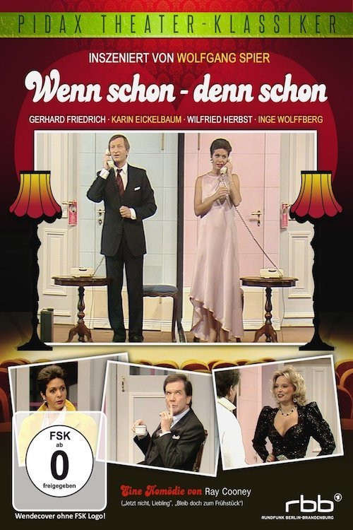 Movie poster for Wenn schon - denn schon (1986)