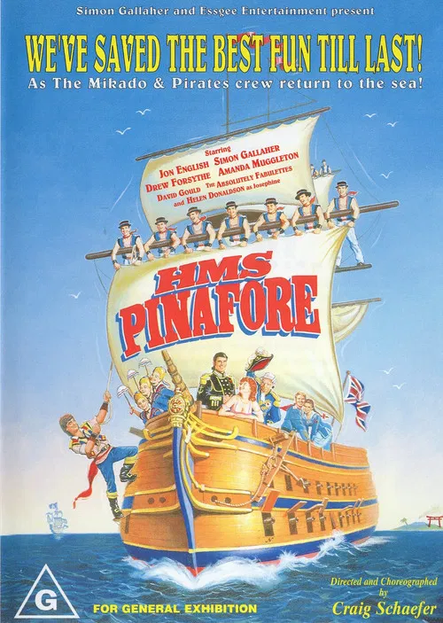 H.M.S. Pinafore poster