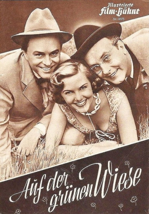 Movie poster for On the green field (1953)