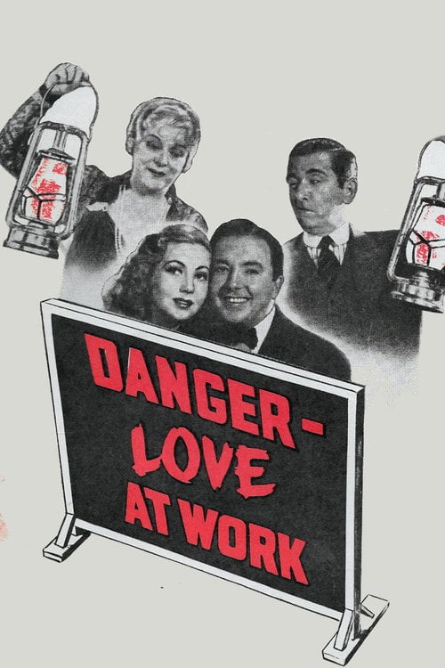 Movie poster for Danger – Love at Work (1937)