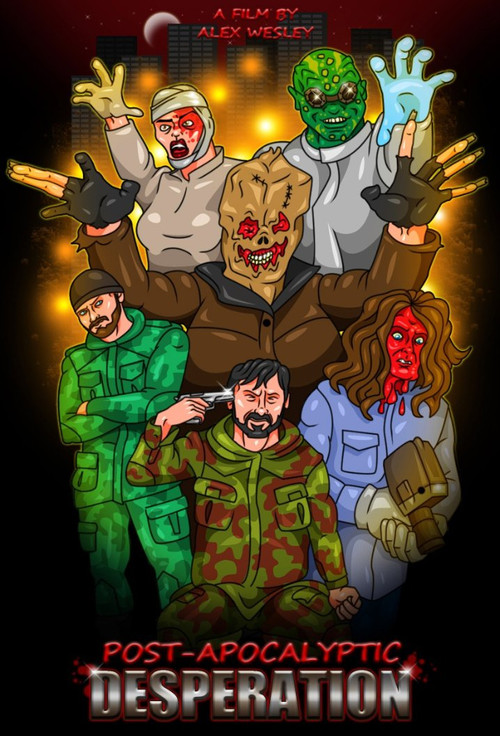 Movie poster for Post Apocalyptic Desperation (2021)