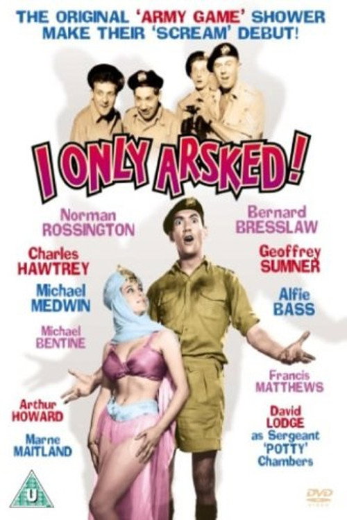 Movie poster for I Only Arsked (1958)