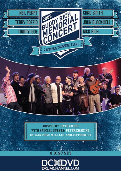 Movie poster for Buddy Rich Memorial Concert (2009)