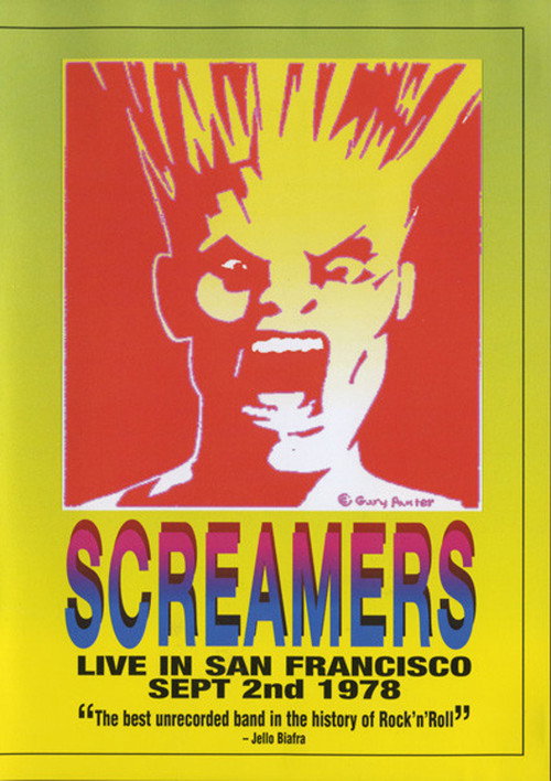 Movie poster for Screamers ‎– Live In San Francisco: Sept 2nd 1978 (2004)