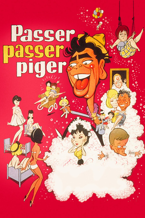Movie poster for Passer Babysitting Girls (1965)
