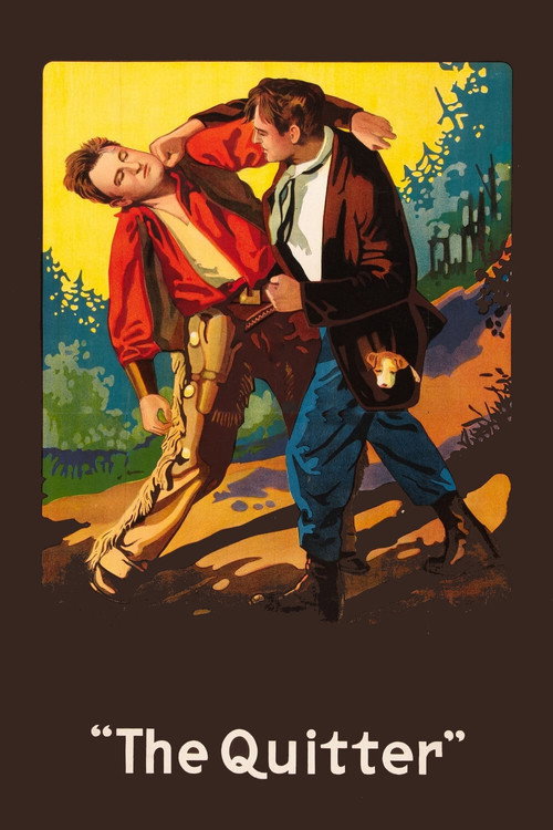 Movie poster for The Quitter (1916)
