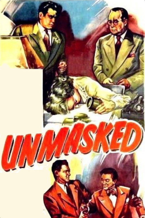 Movie poster for Unmasked (1950)