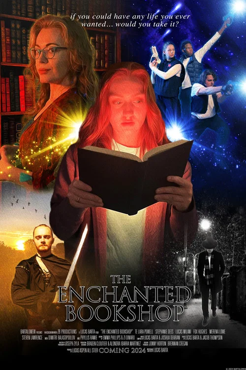 Movie poster for The Enchanted Bookshop (2024)