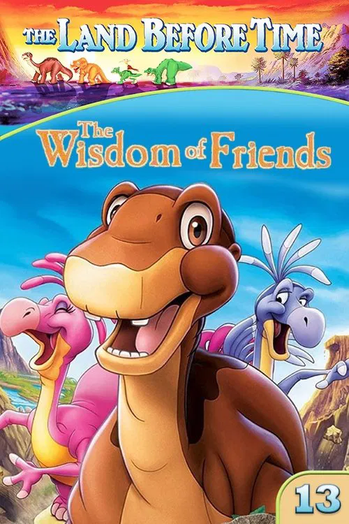 Movie poster for The Land Before Time XIII: The Wisdom of Friends (2007)
