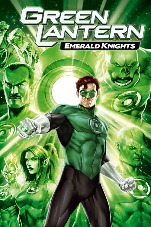 Movie poster for Green Lantern: Emerald Knights (2011)