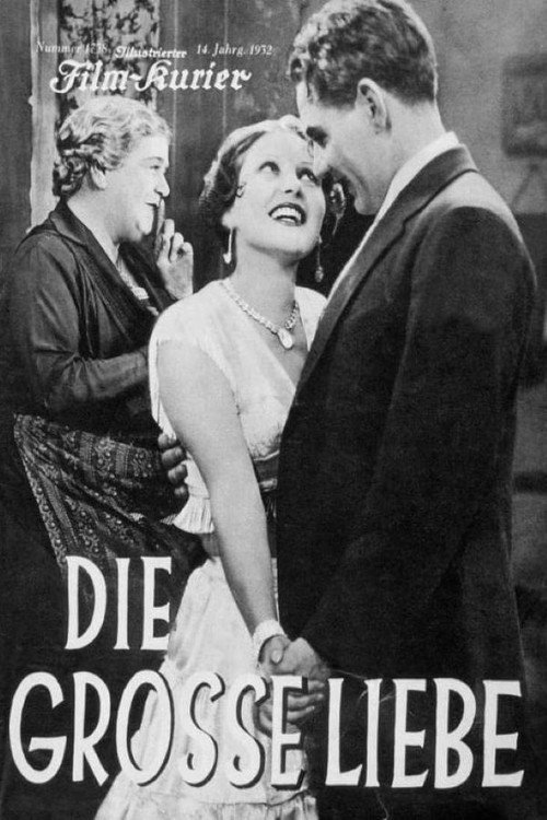 Movie poster for Die grosse Liebe (1931)