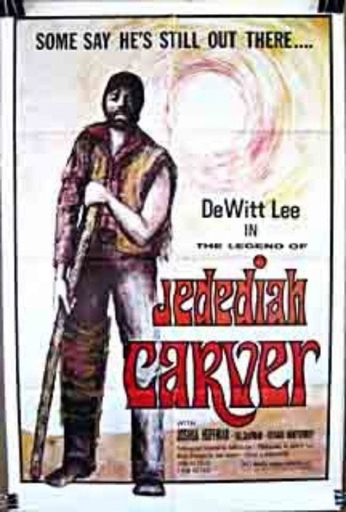 Movie poster for The Legend of Jedediah Carver (1976)