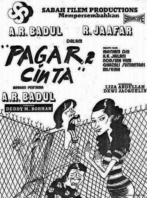 Movie poster for Pagar-Pagar Cinta (1986)
