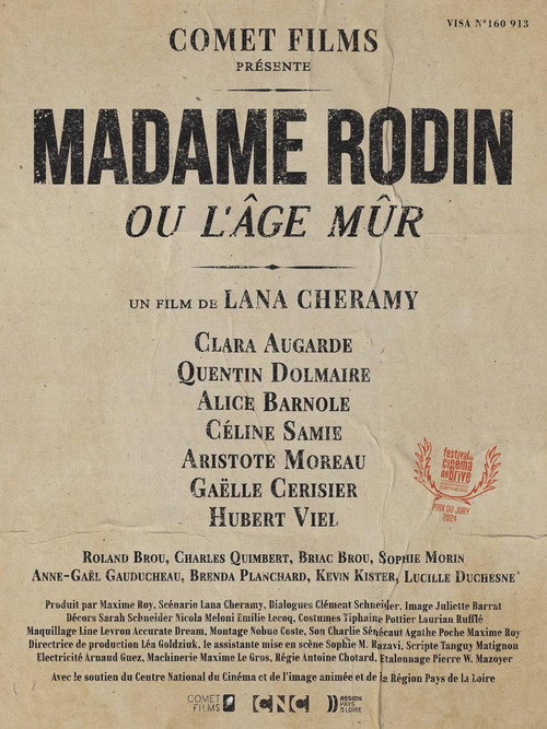 Movie poster for Mrs Rodin or The Age of Maturity (2024)