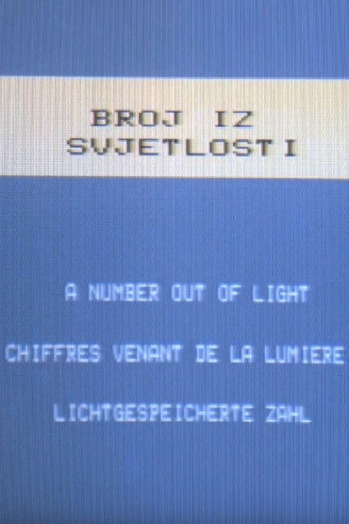 Movie poster for A Number Out of Light (1982)