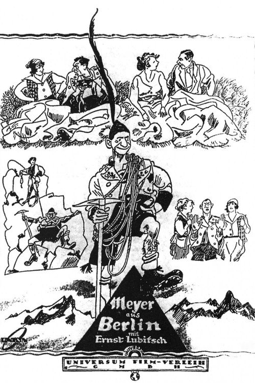 Movie poster for Meyer from Berlin (1919)