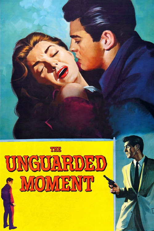 Movie poster for The Unguarded Moment (1956)