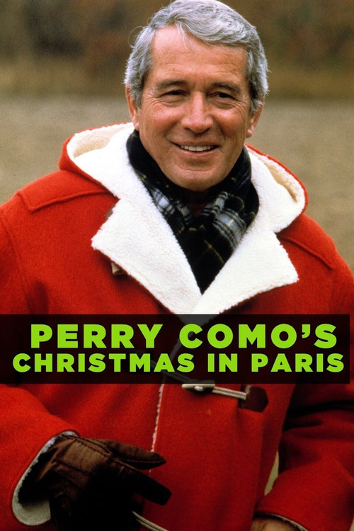 Movie poster for Perry Como's Christmas in Paris (1982)