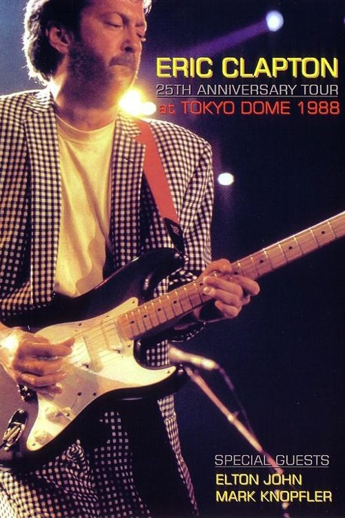 Movie poster for Eric Clapton at Tokyo Dome (1988)
